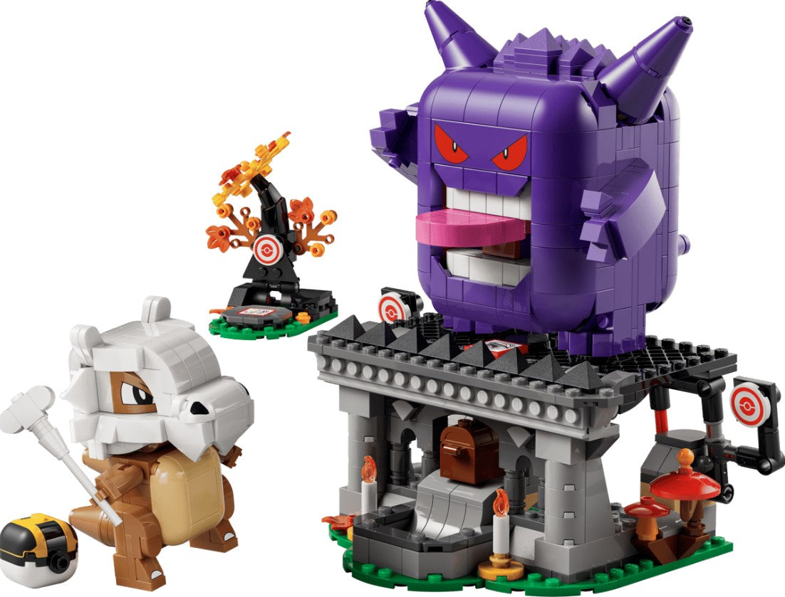 LEGO® Pokémon Building Set | 782 Pieces | Ages 8+ | Cubone And Gengar