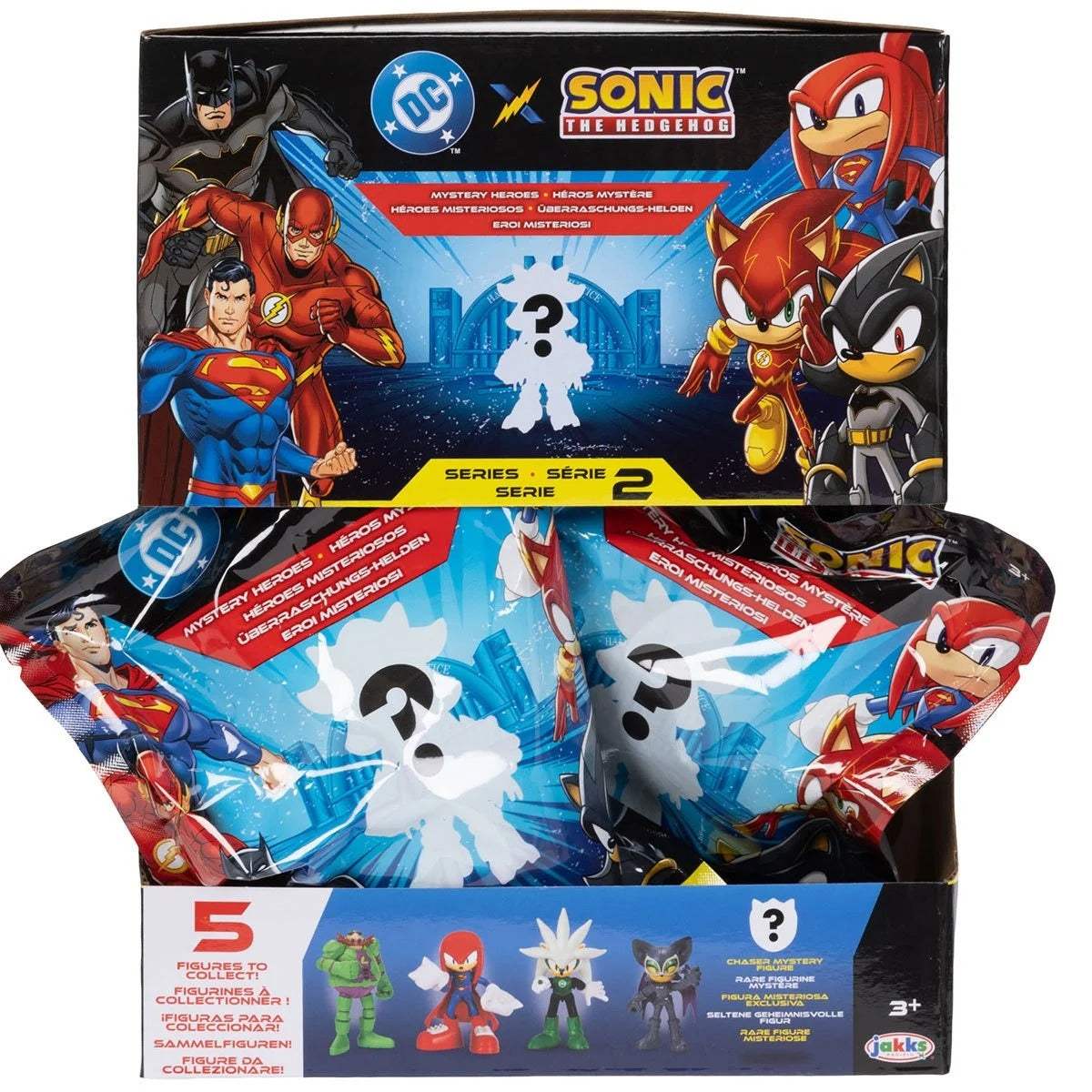 Action Figure | DC Sonic Crossover | Wave 2 Blind Bag | 2.5 Inch Ages 3+