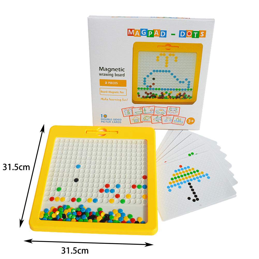 Kids' Magnetic Steel Ball Drawing Board | ABS | Ages 4-6