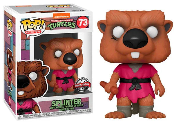 Splinter (Retro Toys, Teenage Mutant Ninja Turtles) 73 - Special Edition Exclusive - ToylandEU