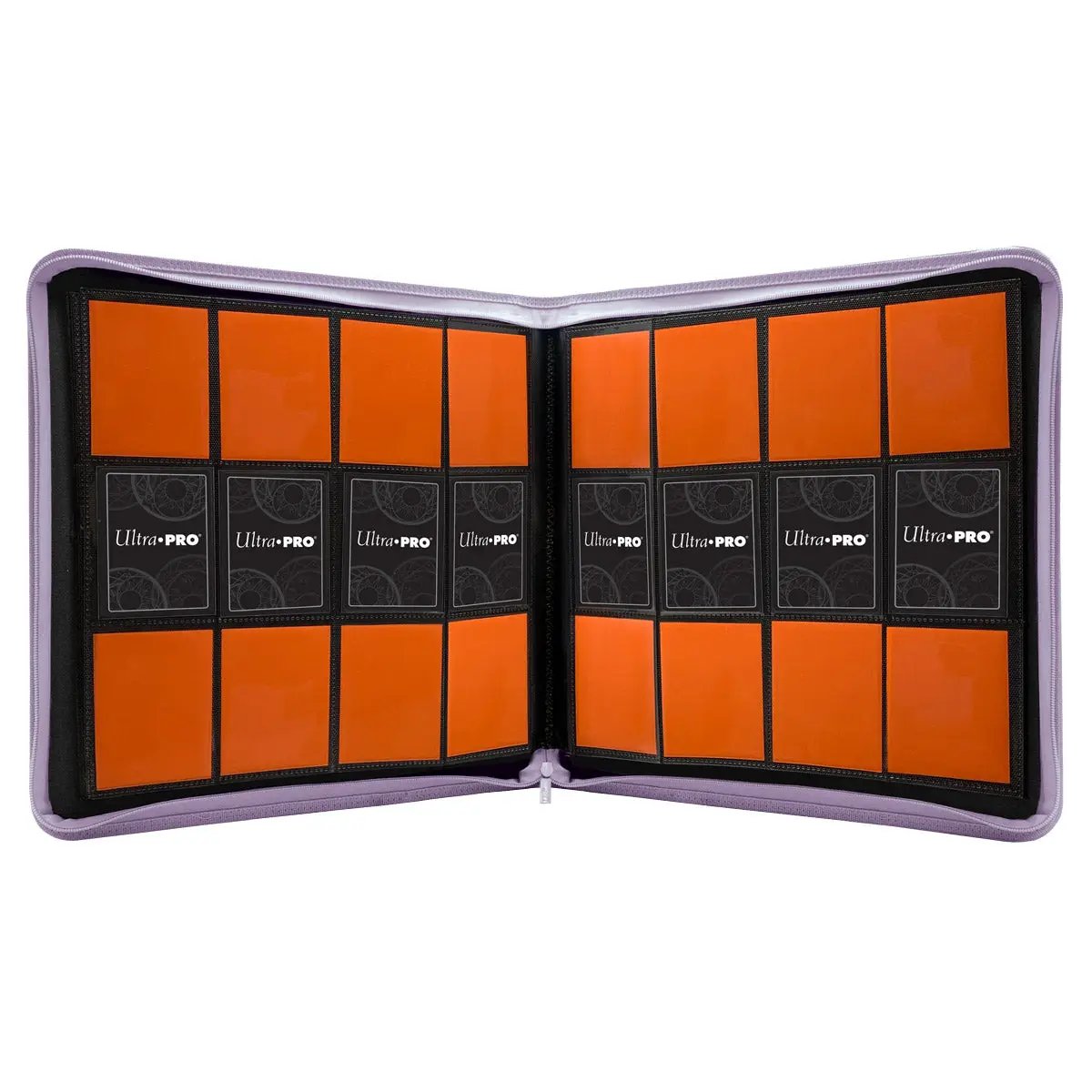 Ultra Pro 12 Pocket Pro Binder Zippered Purple