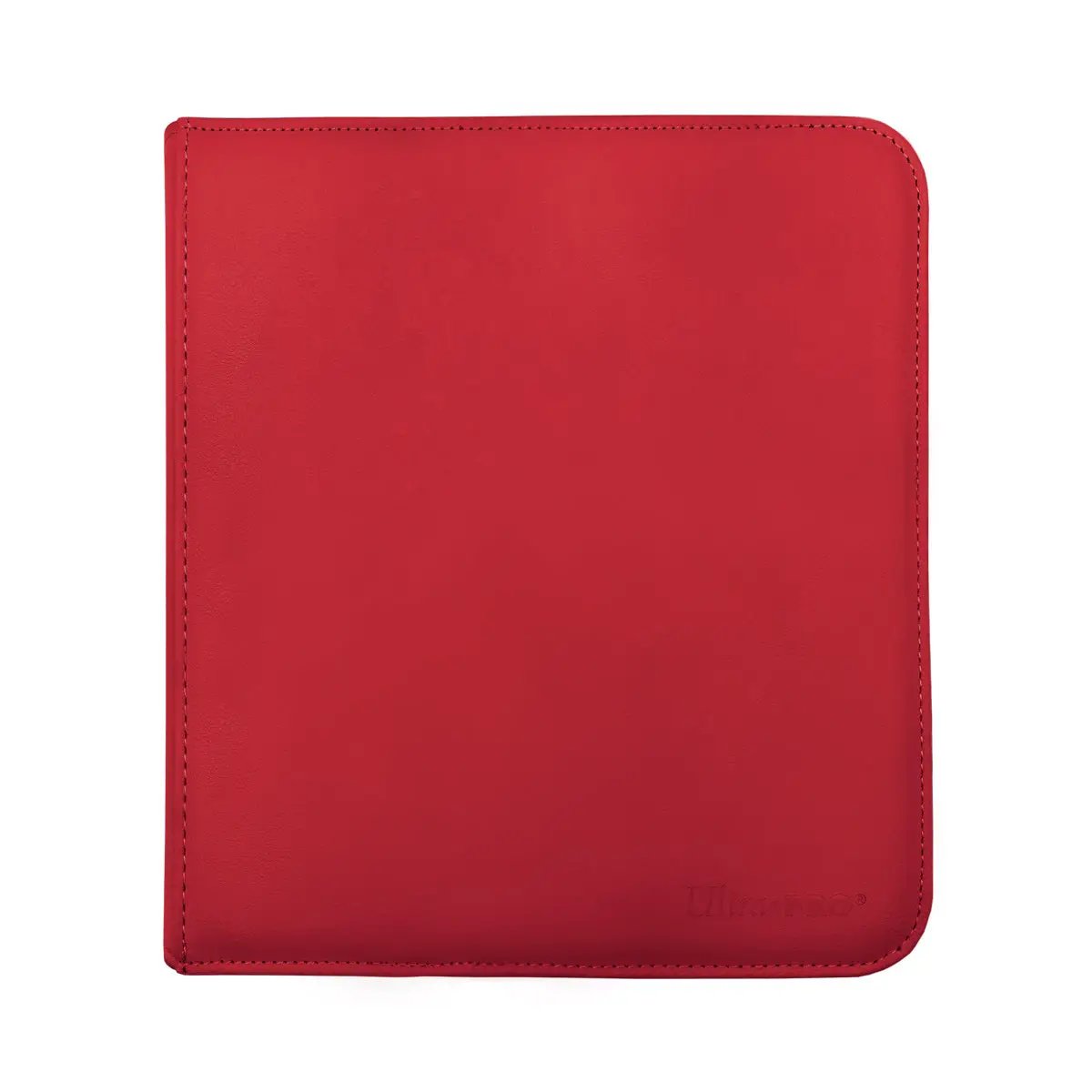 Ultra Pro 12 Pocket Pro Binder Zippered Red
