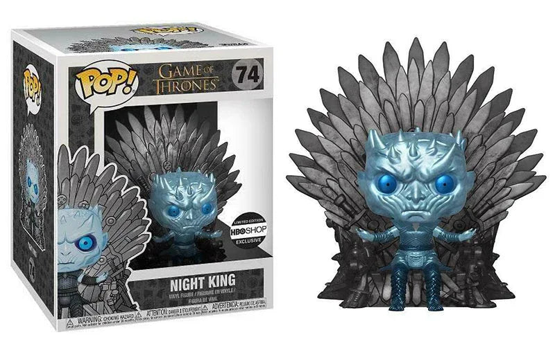 Night King (Iron Throne , Metallic, 6-Inch, Game of Thrones) 74 - HBO Shop Exclusive - ToylandEU