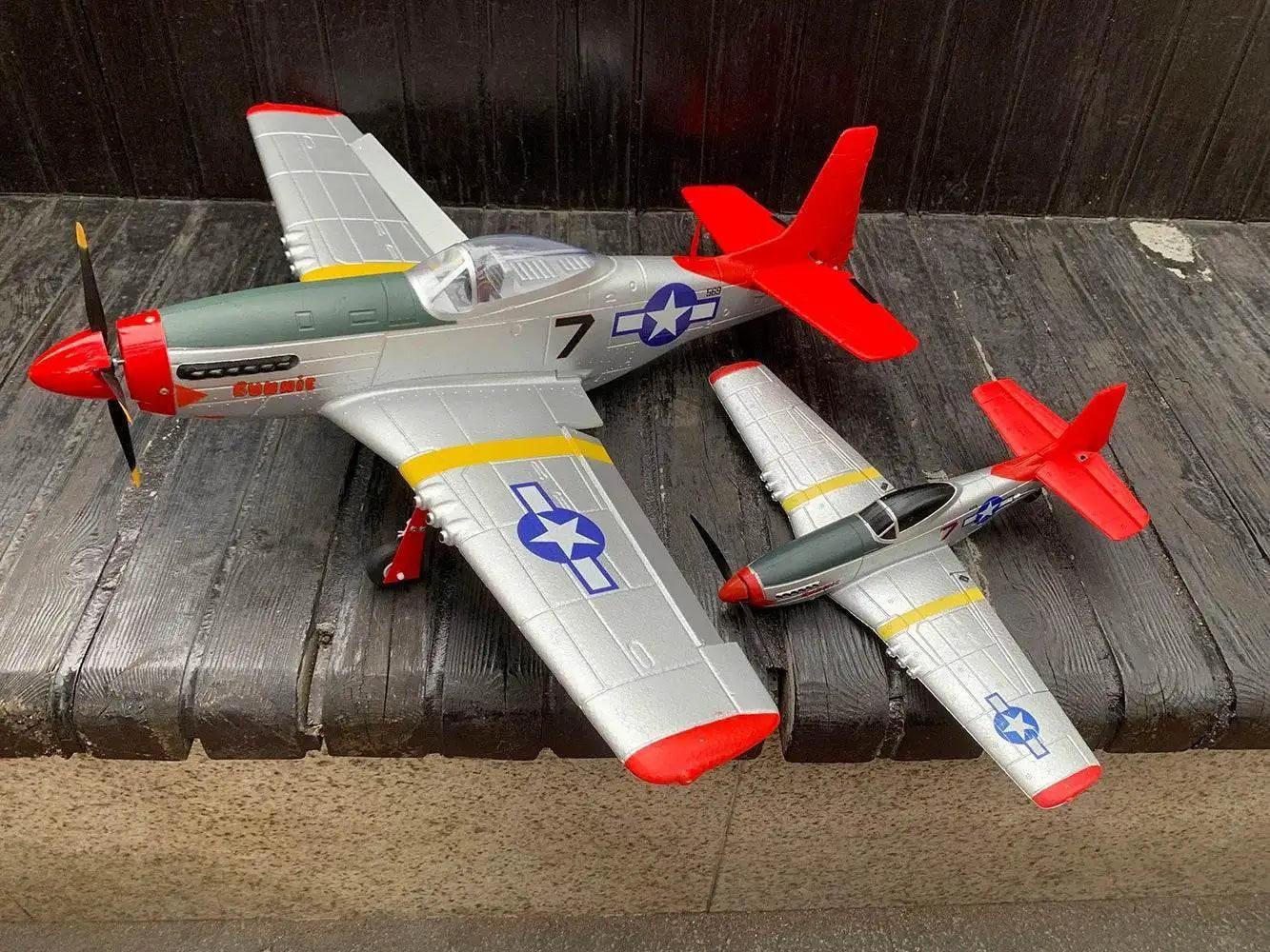  750MM 29.5" P51D Mustang Brushless RC Airplane Glider -  ToylandEU™
