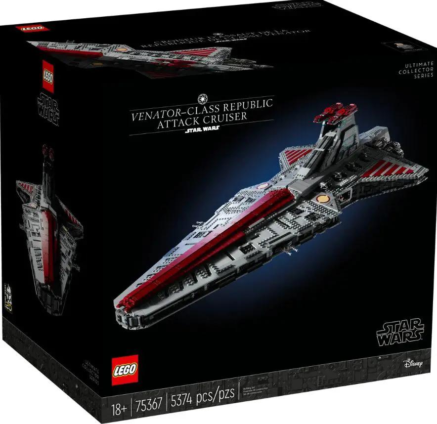 LEGO® Venator-Class Republic Attack Cruiser – 75367 - LEGOLAND® New York Resort Online Shop
