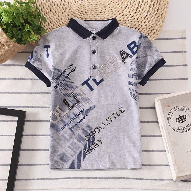 Boys' Short-Sleeve Top | Non-Hooded