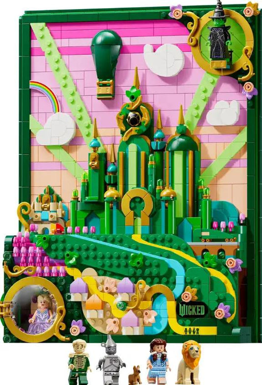 LEGO® Wicked Emerald City Wall Art – 75685 - LEGOLAND® New York Resort Online Shop