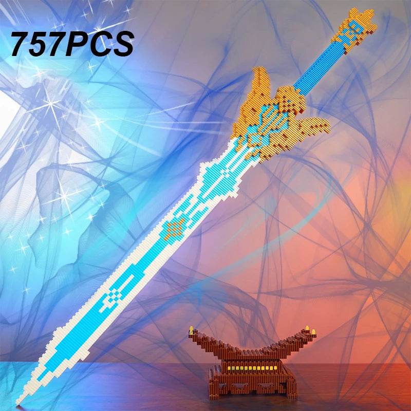 757PCS Samurai Sword Building Blocks Classic Anime Ninja Toys - ToylandEU