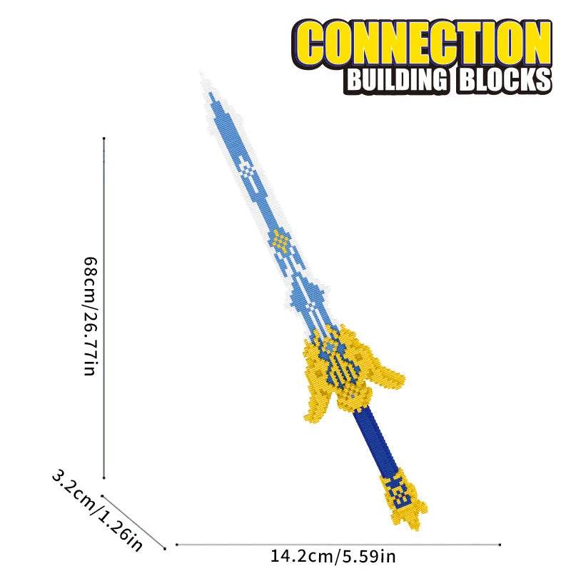 757PCS Samurai Sword Building Blocks Classic Anime Ninja Toys - ToylandEU