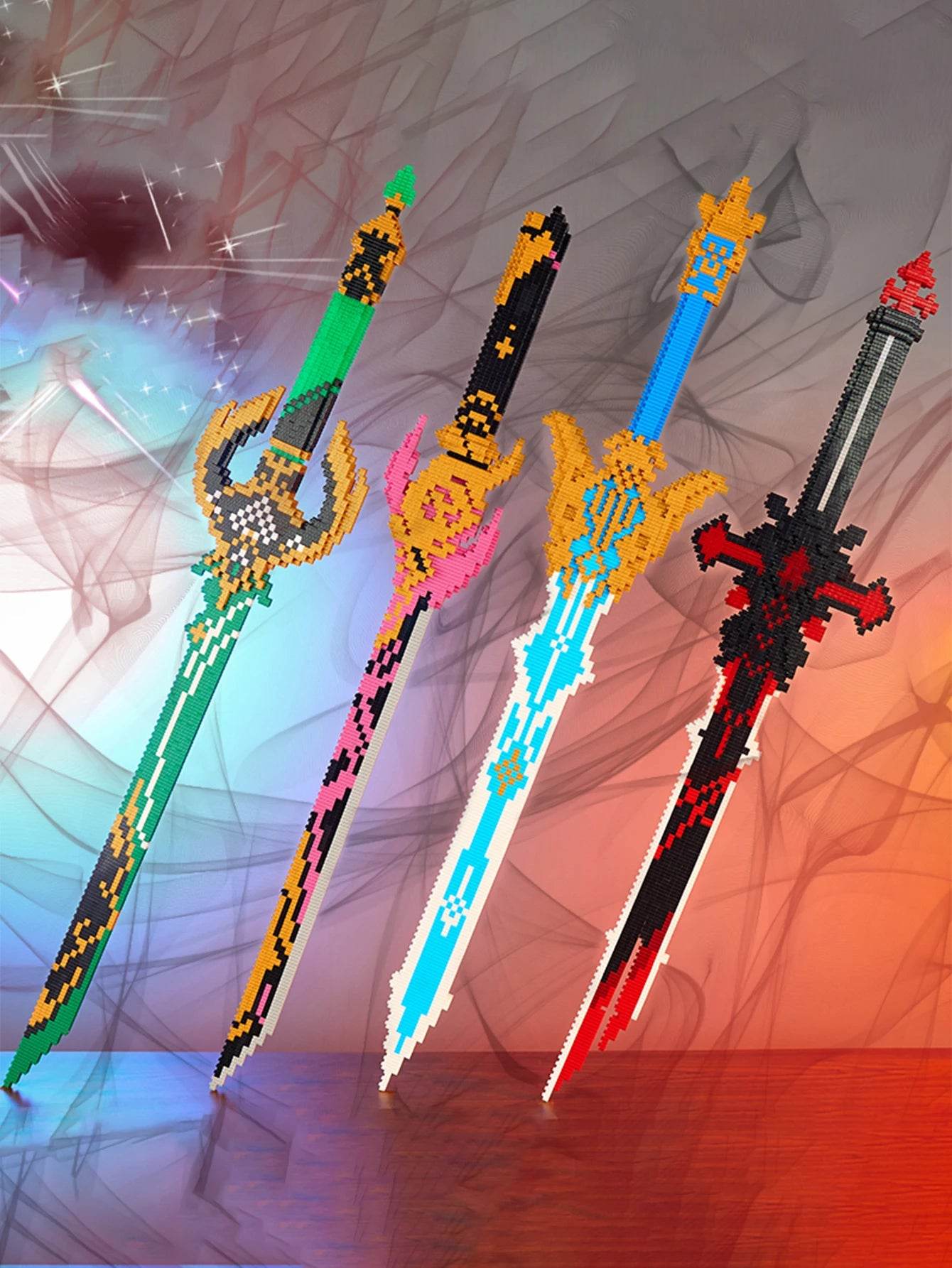 757PCS Samurai Sword Building Blocks Classic Anime Ninja Toys - ToylandEU