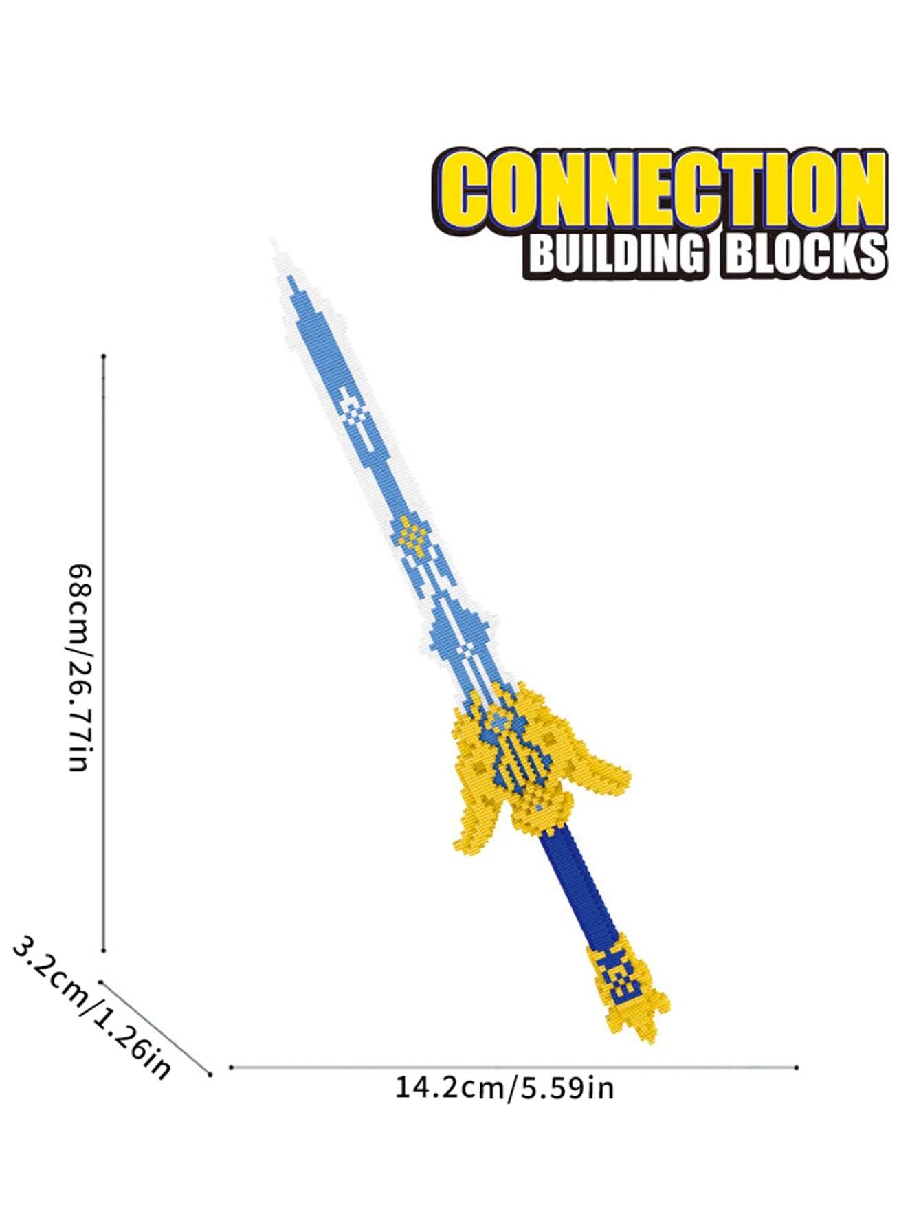 757PCS Samurai Sword Building Blocks Classic Anime Ninja Toys - ToylandEU