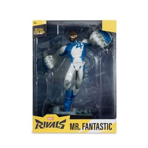 Action Figure | Marvel Rivals Mr Fantastic | 1:6 Scale | Base With Comic Book