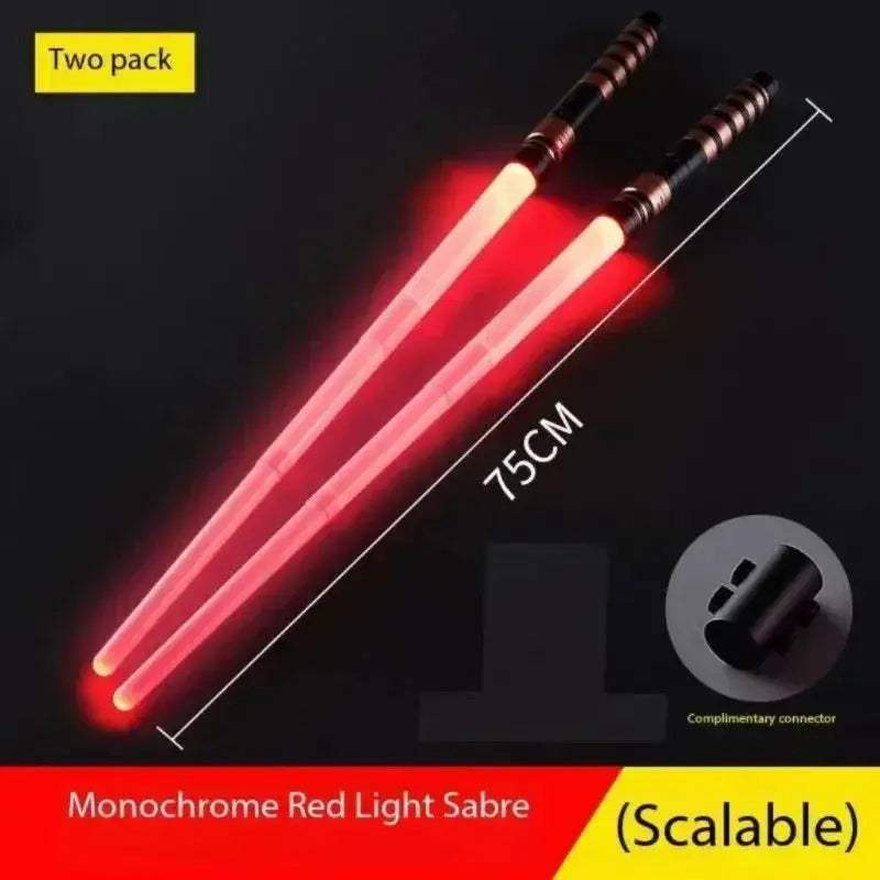 75cm RGB Lightsaber For Kids Red Blue Laser Sword Toy - ToylandEU