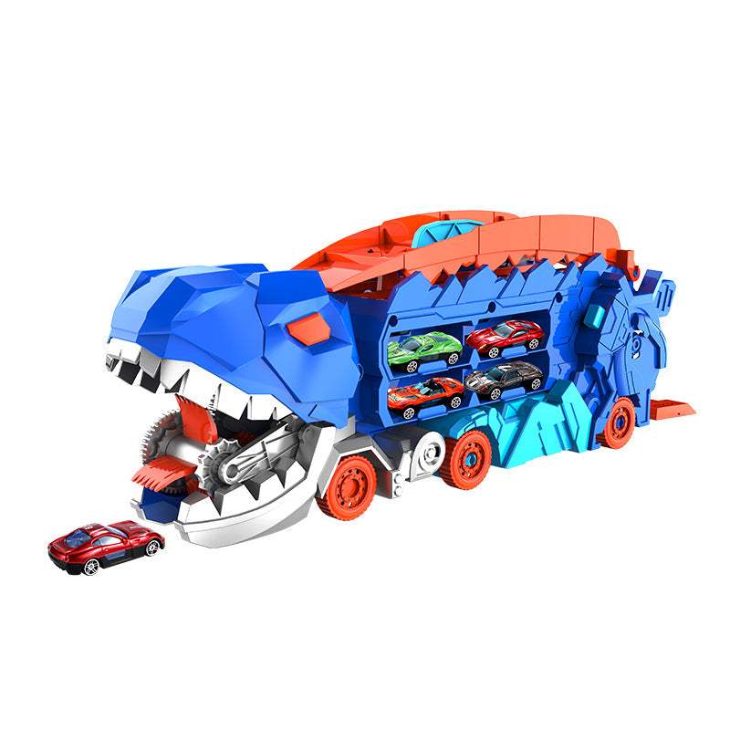 Tyrannosaurus Deformation Track Gliding Car | Plastic | Ages 4-6