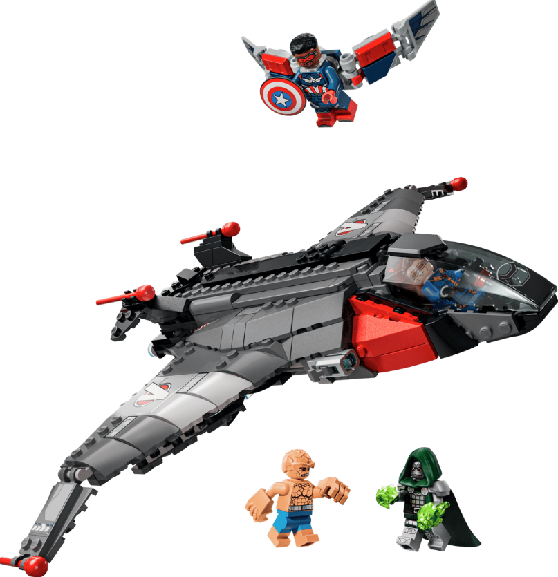 LEGO® Marvel Doomsday Quinjet Set | 433 Pieces | Ages 9+