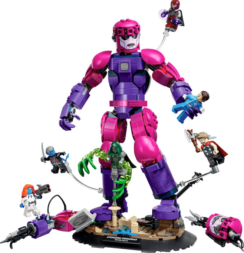LEGO® Marvel Building Set | Avengers Doomsday Epic Battle | 846 Pieces Ages 9+