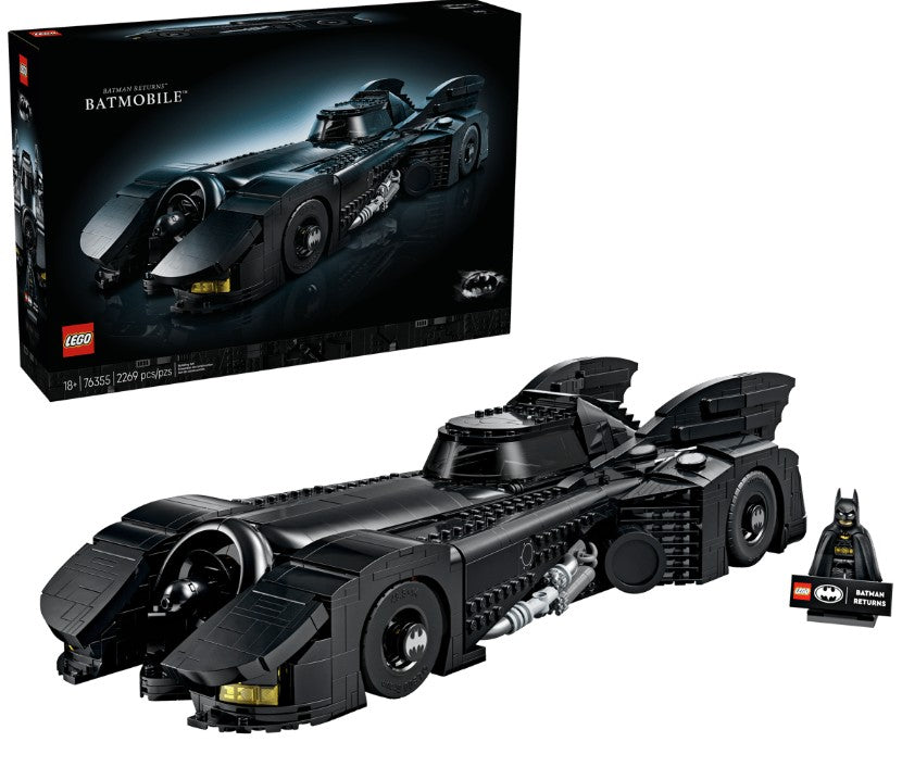 LEGO® Batman Returns Batmobile | 2269 Pieces | Ages 18 Plus | Set 76355
