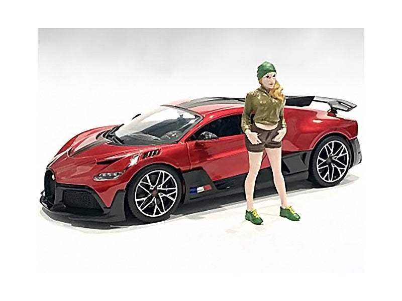 Girls Night Out Kate Figurine | 1/24 Diecast Model Car | American Diorama | Girls Night Out Series