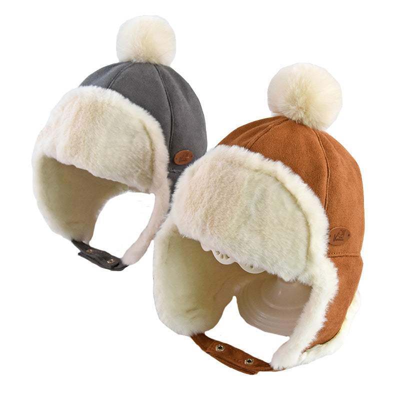 Plush Earmuff Cap | Rabbit Hair