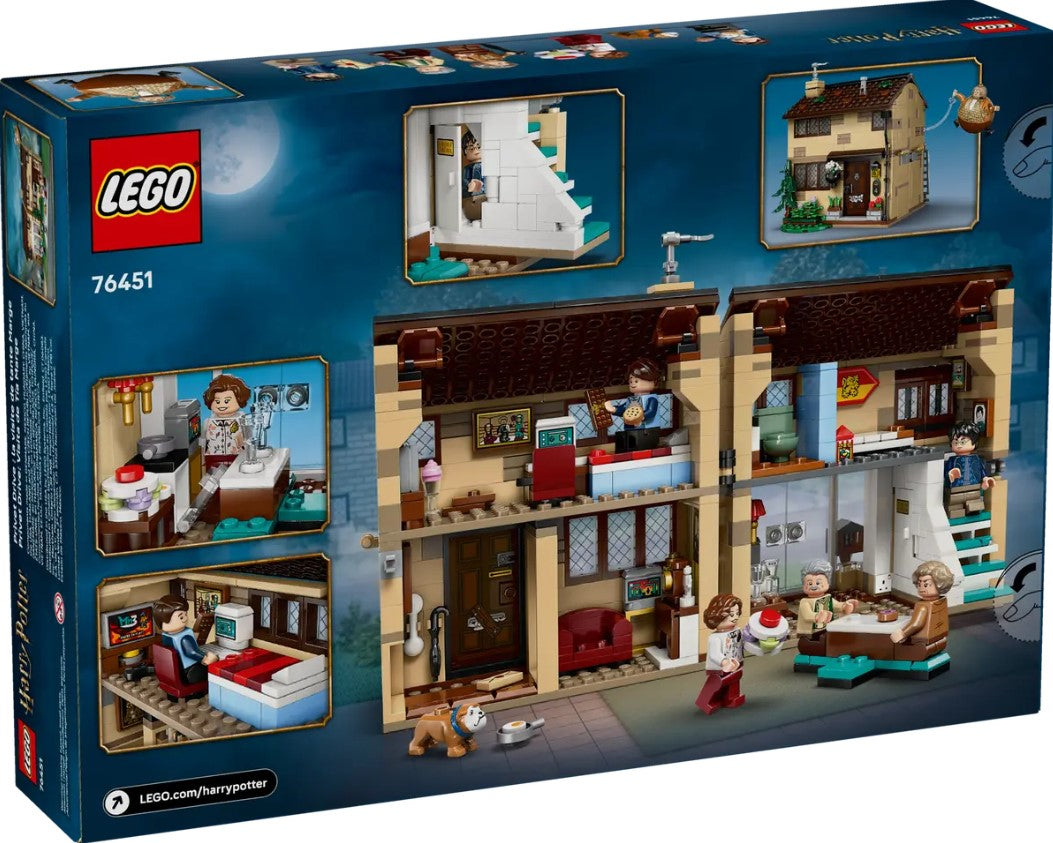 LEGO® Harry Potter Privet Drive Set | 639 Pieces | Aunt Marge Visit