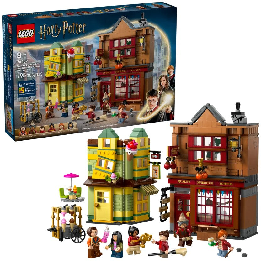LEGO® Harry Potter Building Set | 795 Pieces | Ages 8 And Up | Diagon Alley Shops