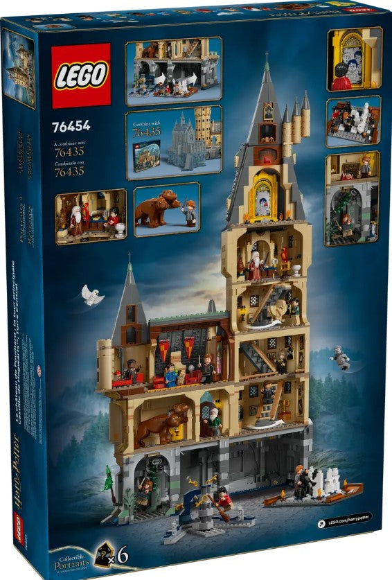 LEGO® Harry Potter Hogwarts Castle Main Tower | 2135 Pieces | Ages 10+ | 76454