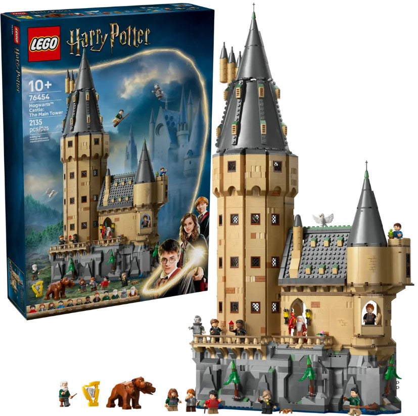 LEGO® Harry Potter Hogwarts Castle Main Tower | 2135 Pieces | Ages 10+ | 76454