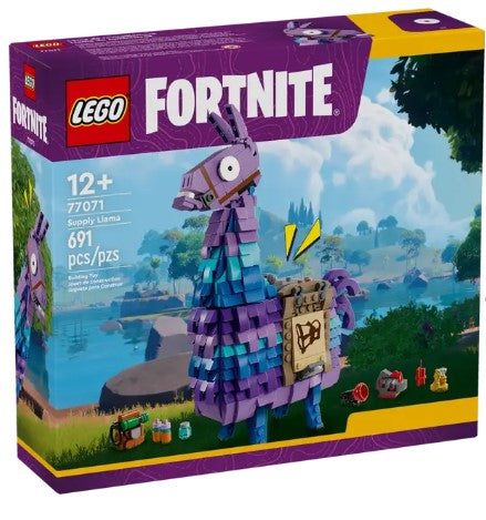 LEGO® Fortnite Supply Llama Building Set | 691 Pieces | Ages 12+