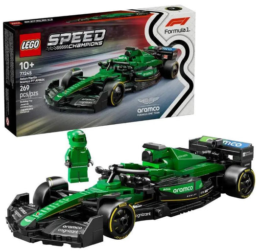LEGO® Speed Champions Aston Martin Aramco F1® AMR24 Race Car – 77245 - LEGOLAND® New York Resort Online Shop