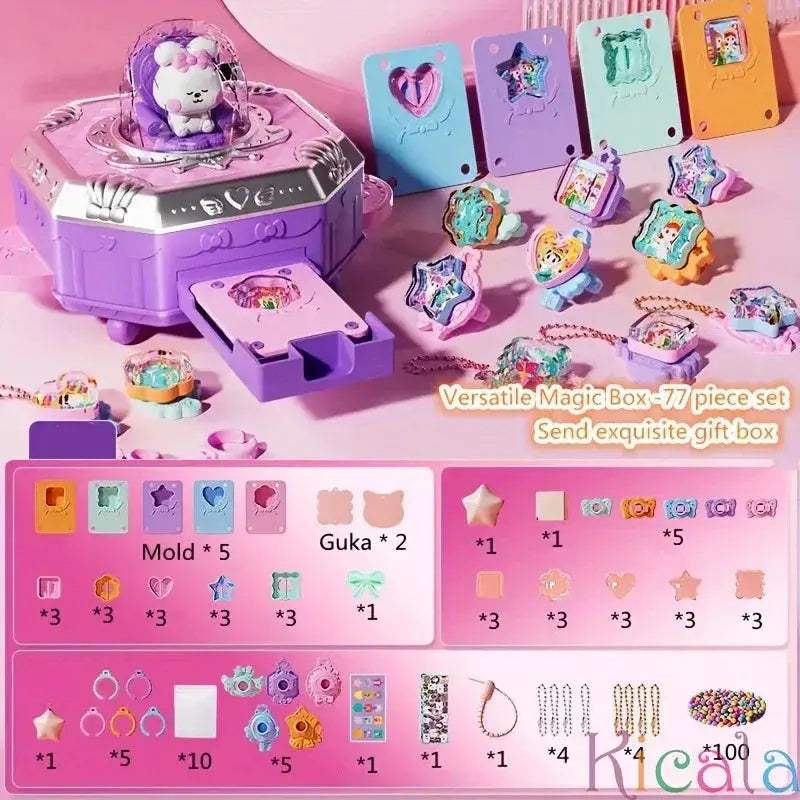 77Pcs 3D Magic DIY Sticker Kit For Kids Creativity Boost - ToylandEU