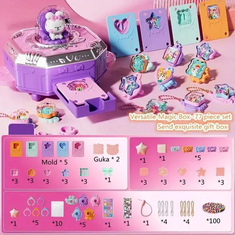 77Pcs 3D Magic DIY Sticker Kit For Kids Creativity Boost - ToylandEU
