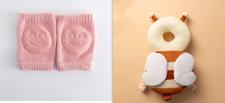 Baby Summer Terry Crawling Socks With Knee Pads | Pure Cotton