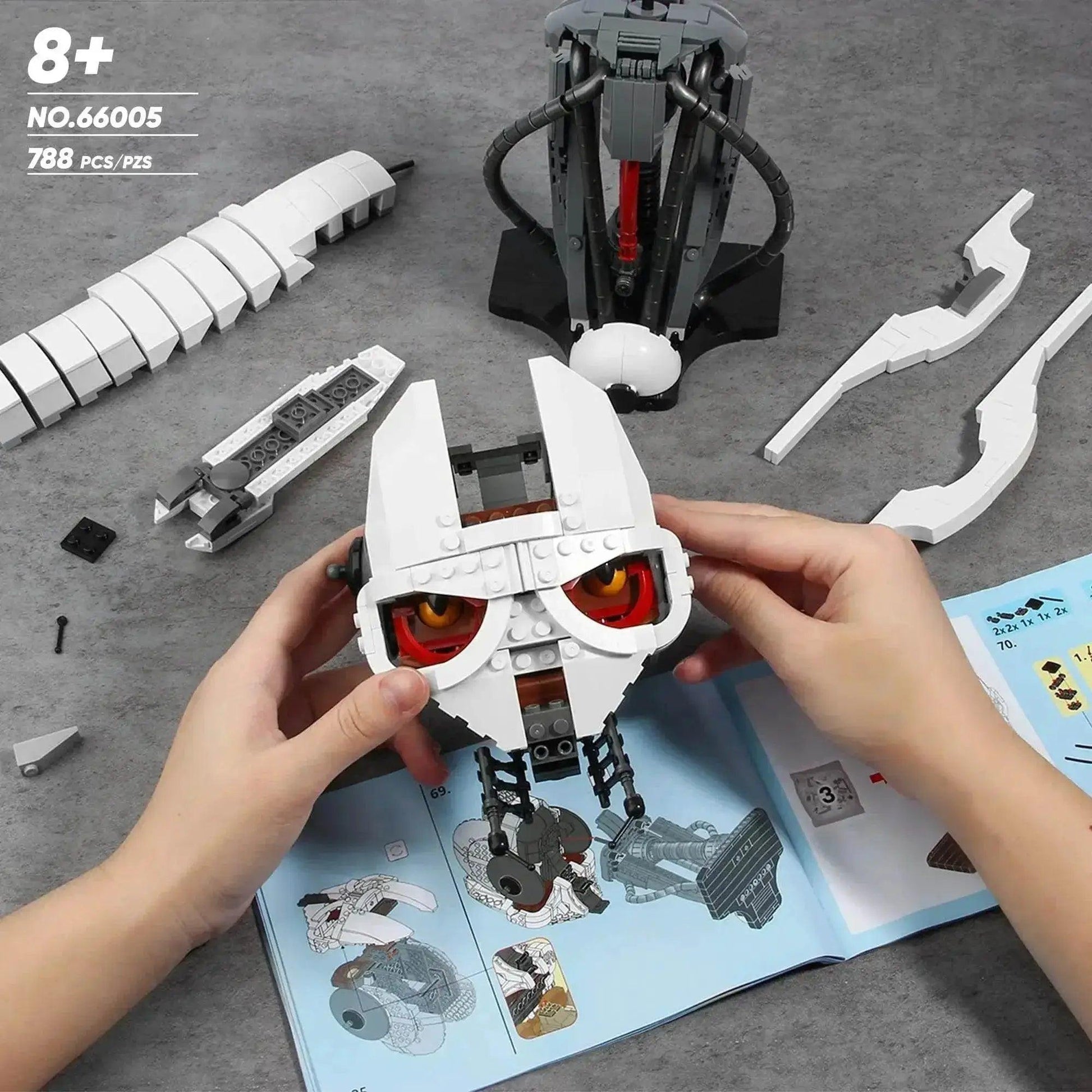  788pcs MOC Idea General Grievous Helmet Building Blocks -  ToylandEU™