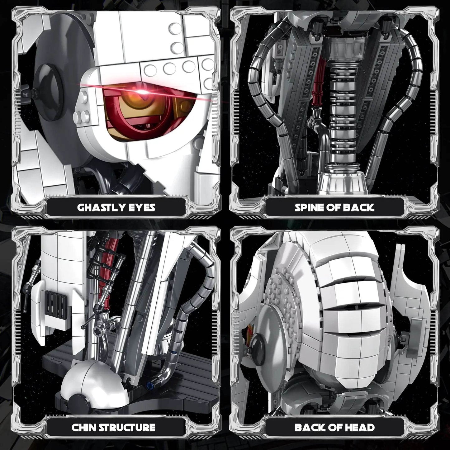 788pcs MOC Idea General Grievous Helmet Building Blocks Toys - ToylandEU