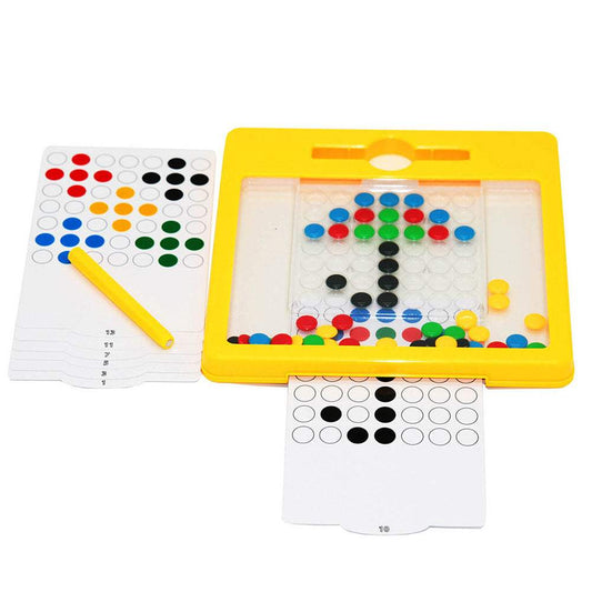 Kids' Magnetic Steel Ball Drawing Board | ABS | Ages 4-6