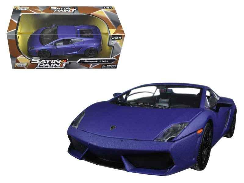 Lamborghini Gallardo LP 560-4 Matt Purple | 1/24 Diecast Model Car | Motormax | Collector Quality