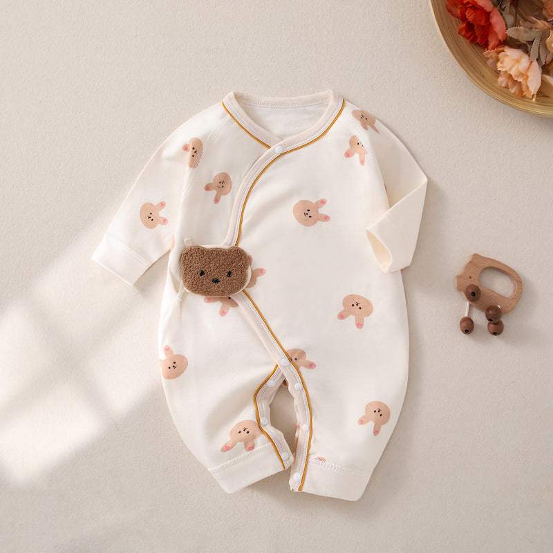 Newborn Butterfly Boneless Romper | Cotton | Jumpsuit Style