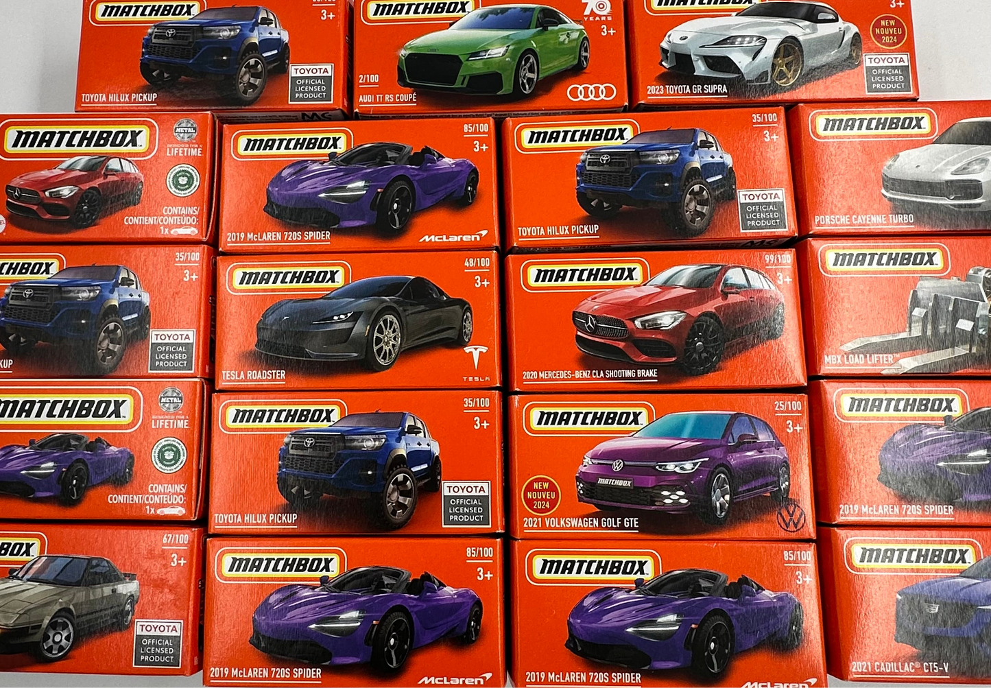 Matchbox Diecast Cars 1 64 Scale Assorted Collection For Display
