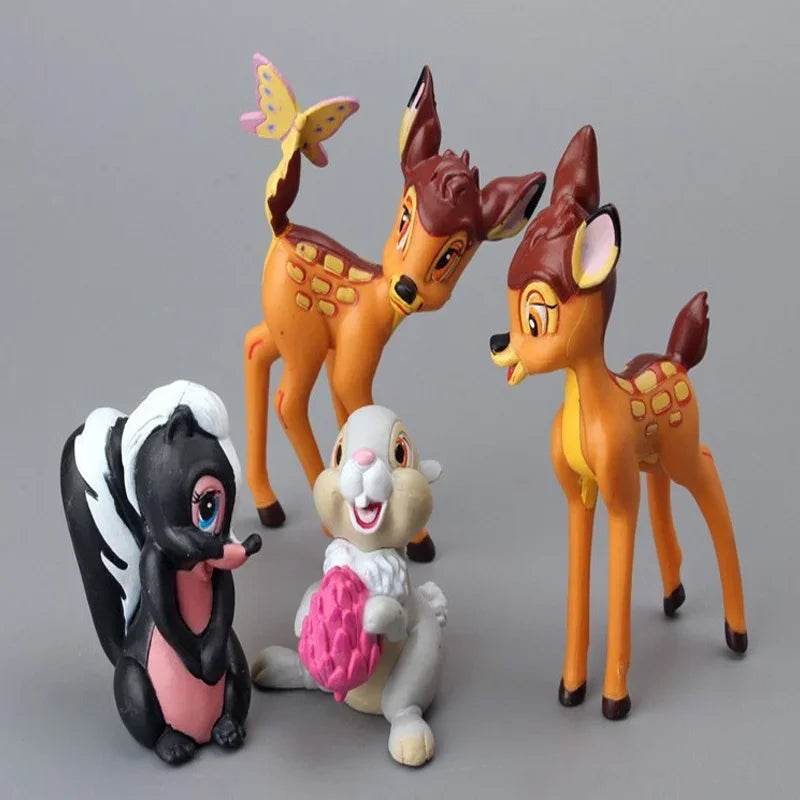 7Pcs Disney Cartoon Bambi Deer Action Dolls Kids Gifts - ToylandEU