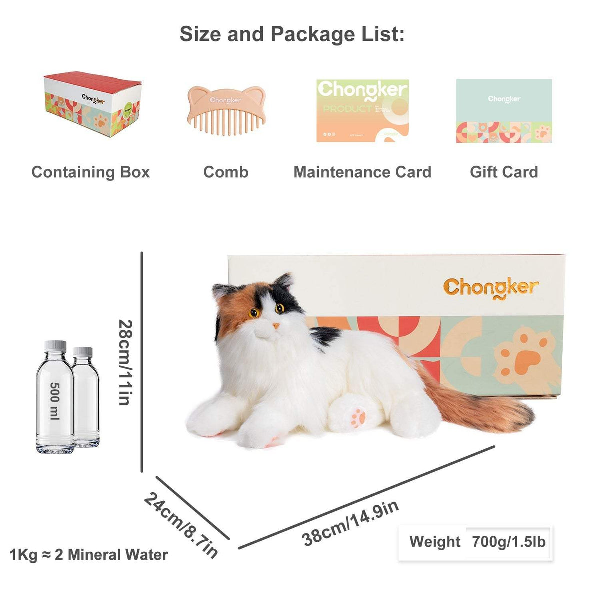 Interactive Robotic Cat | Realistic Breathing | Voice Control | Senior Care