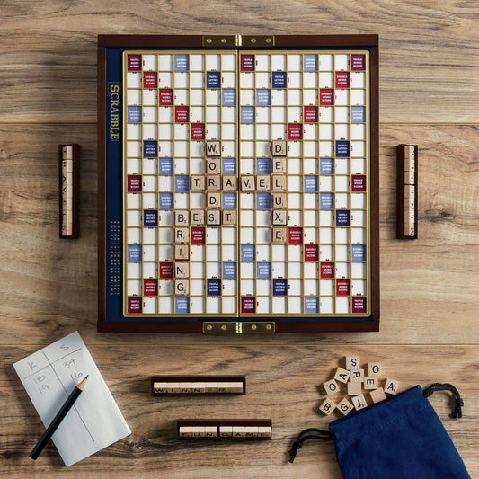 Scrabble Deluxe Travel Edition | Board Games