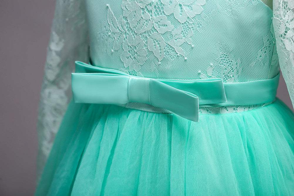 Kids' Long Flower Girl Dress | Polyester