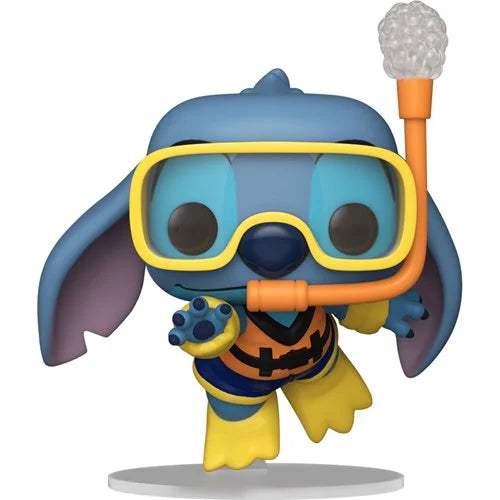 Funko Pop Figure | Snorkeling Stitch Disney | Painted Vinyl | Alien Collectible