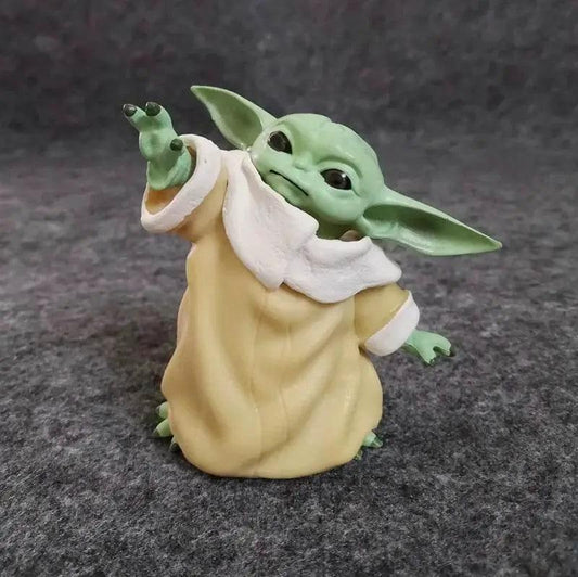  7cm Baby Yoda Grogu PVC Figure Kids Toy Model Prop -  ToylandEU™