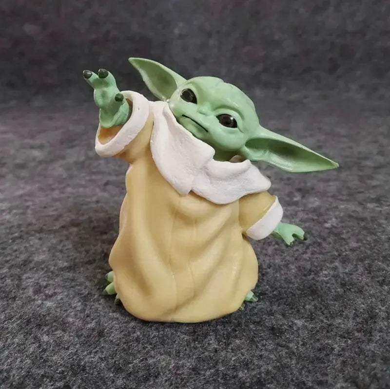  7cm Baby Yoda Grogu PVC Figure Kids Toy Model Prop -  ToylandEU™