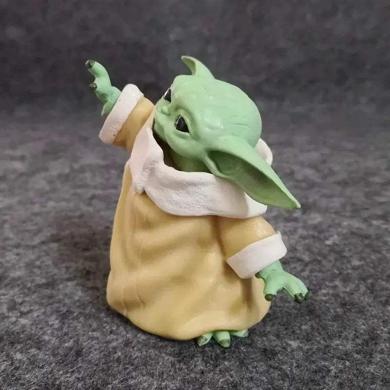  7cm Baby Yoda Grogu PVC Figure Kids Toy Model Prop -  ToylandEU™