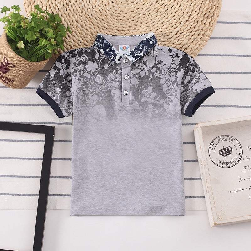 Boys' Short-Sleeve Top | Non-Hooded
