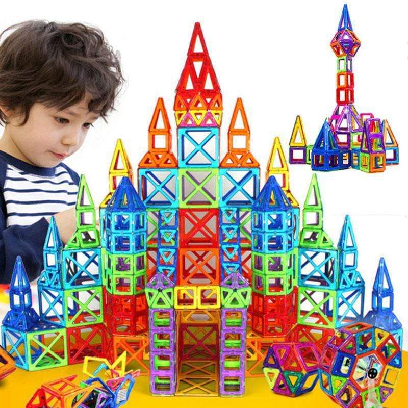 Magnetic Building Blocks - Educational Construction Set for Creative Kids - ToylandEU