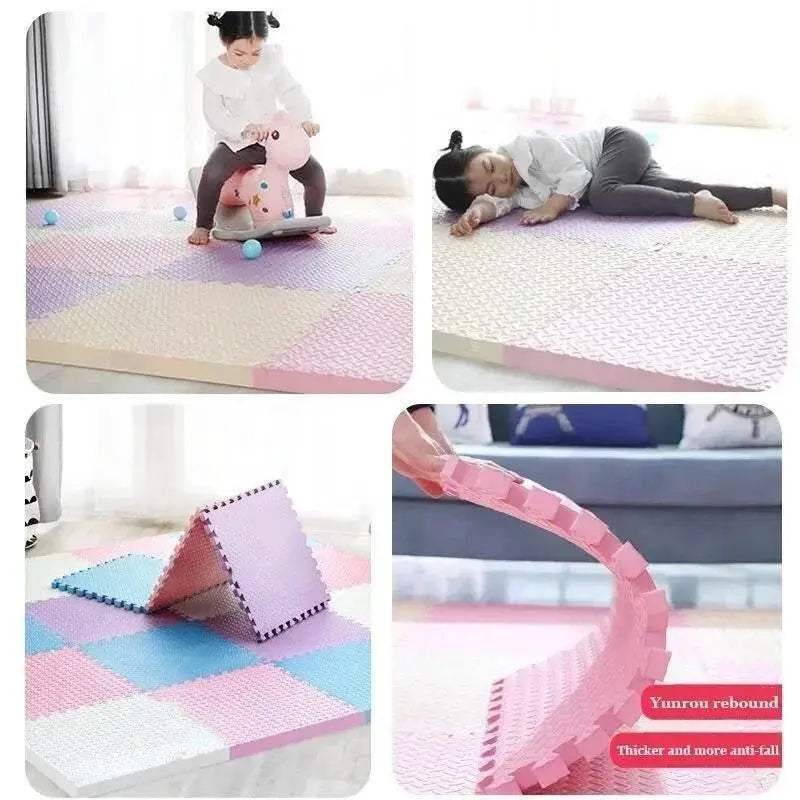 8-16pcs Baby Puzzle Floor Kids Carpet EVA Foam Baby Mattress Educational Play Mat for Children 30x1cm - ToylandEU