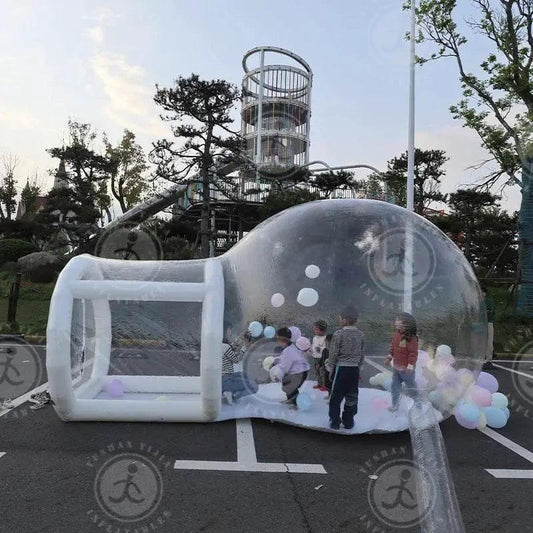 8.2Ft Clear Dome Inflatable Bubble Tent with Blower for Outdoor Parties -  ToylandEU™